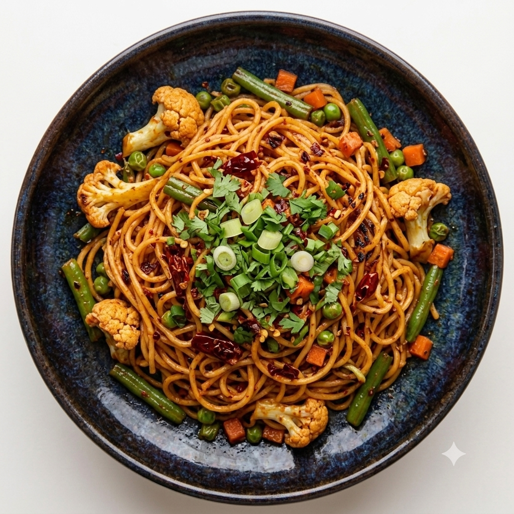 Veg Schezwan Noodles